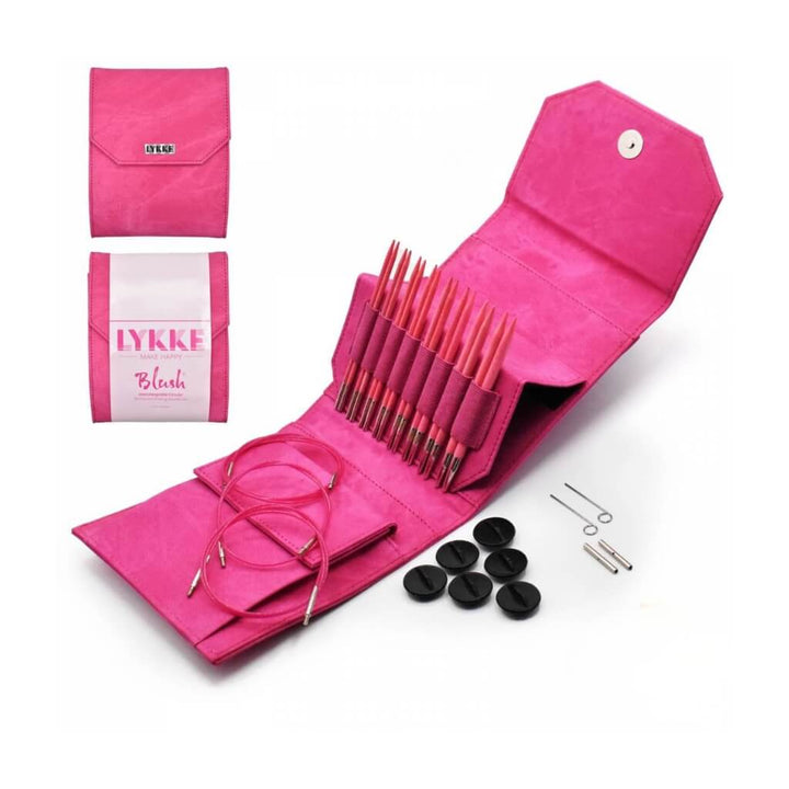 Lykke Needles Lykke Nadelspitzen-Set Blush Fuchsia bei bei bei bei bei bei bei bei bei bei Lieblingsgarn