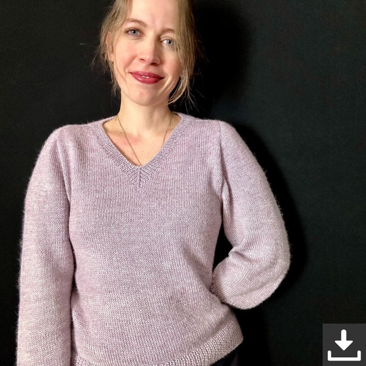 Mabelle Knitting Pullover Angel Sweater Strickanleitung - Mabelle Knitting (PDF) bei bei bei bei bei bei bei Lieblingsgarn