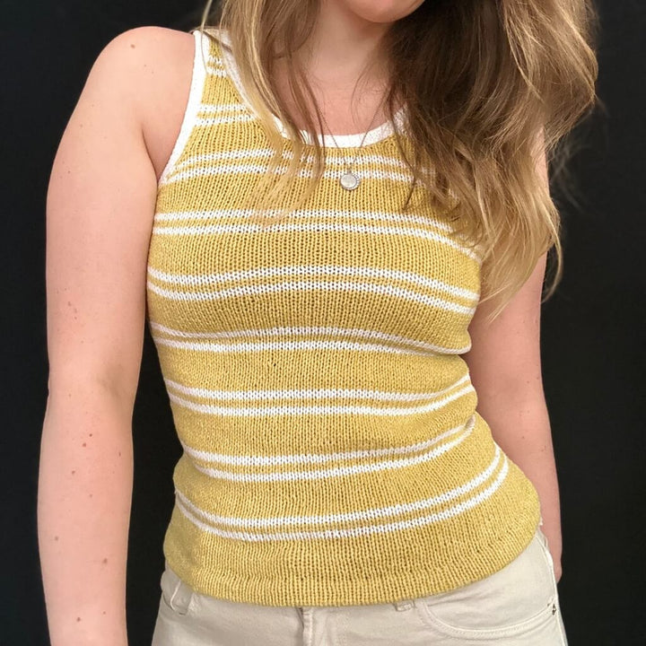 Mabelle Knitting Belle Tank Top Strickanleitung - Mabelle Knitting (PDF) bei bei bei bei bei bei bei bei bei Lieblingsgarn