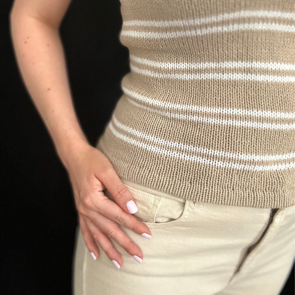 Mabelle Knitting Belle Tank Top Strickanleitung - Mabelle Knitting (PDF) bei bei bei bei bei bei bei bei bei Lieblingsgarn