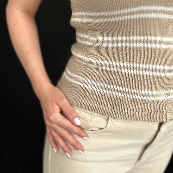 Mabelle Knitting Belle Tank Top Strickanleitung - Mabelle Knitting (PDF) bei bei bei bei bei bei bei bei bei Lieblingsgarn