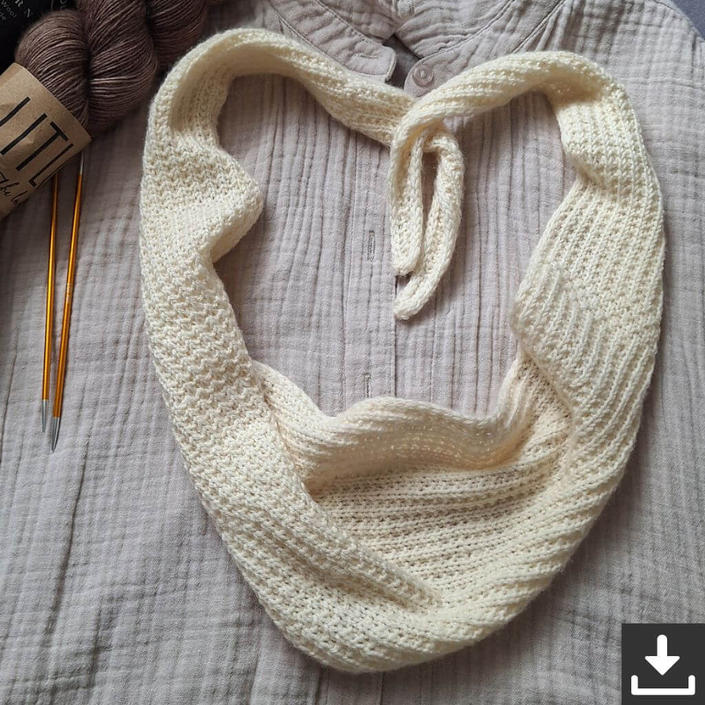 Madame Nadelspiel Pattern Hedi Scarf Strickanleitung - Madame Nadelspiel (PDF) bei bei bei bei bei bei bei Lieblingsgarn