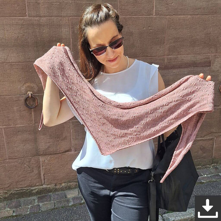 Madame Nadelspiel Tuch Luisa XL &amp; XXL Strickanleitung - Madame Nadelspiel (PDF) bei bei bei bei bei bei bei bei Lieblingsgarn