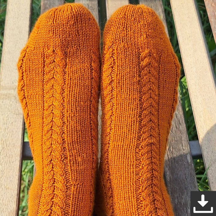 Madame Nadelspiel Pattern Socken October Soxx Strickanleitung - Madame Nadelspiel (PDF) bei bei bei bei bei bei Lieblingsgarn
