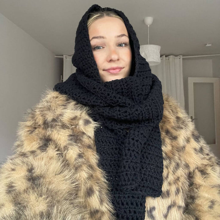 Marta Pattern Kapuzenschal Häkelanleitung - Marta x Lieblingsgarn (PDF) bei bei bei bei bei bei bei bei bei Lieblingsgarn