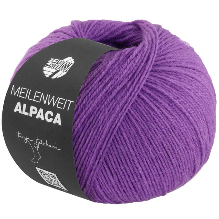 Lana Grossa 1006 - Lila Lana Grossa Meilenweit 6-F. 150 Alpaca Uni bei bei bei bei bei bei bei bei bei bei bei Lieblingsgarn