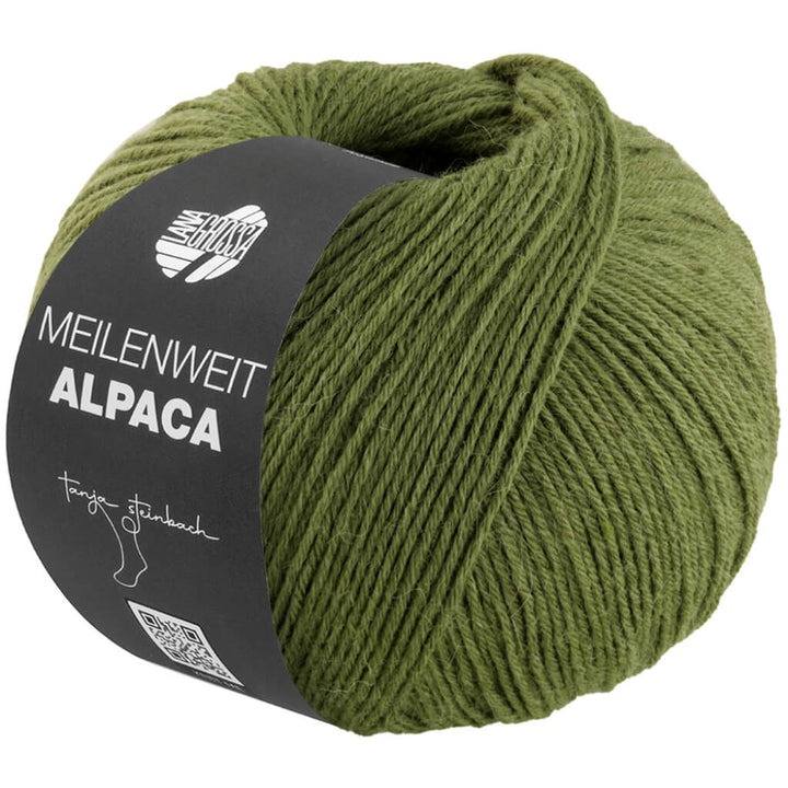 Lana Grossa 1019 - Waldgrün Lana Grossa Meilenweit 6-fach Alpaca Uni bei bei bei bei bei bei bei bei bei bei Lieblingsgarn
