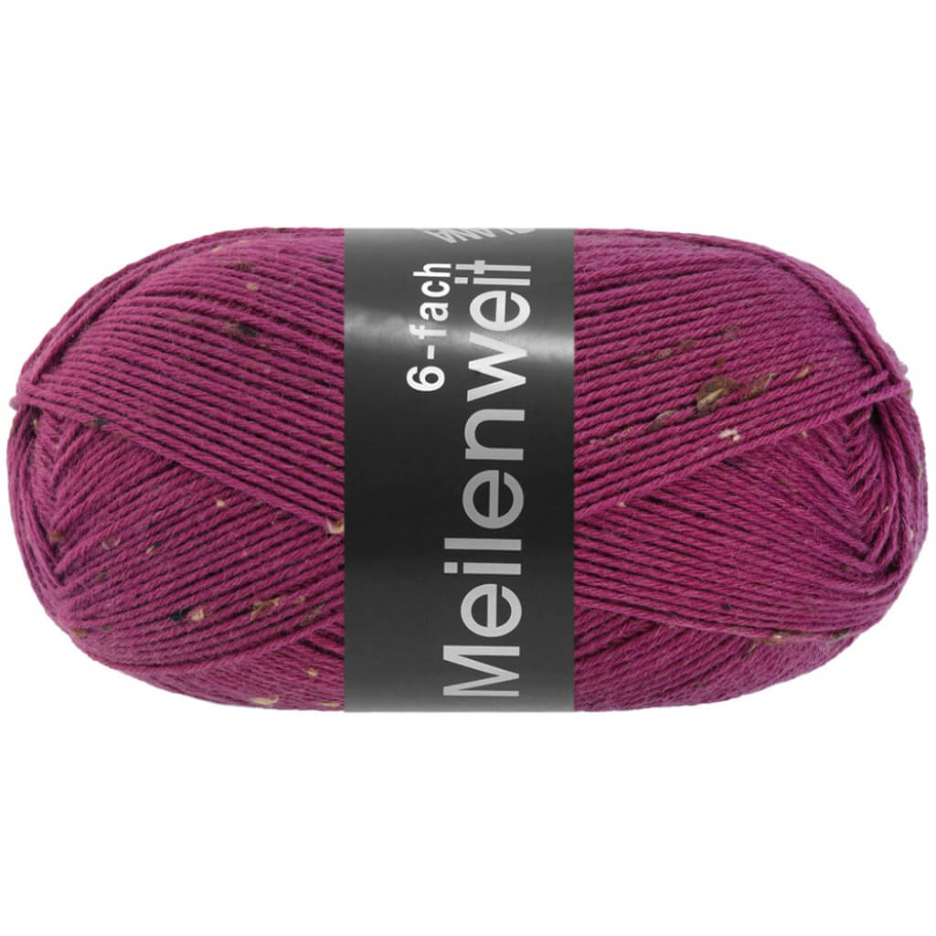 Lana Grossa 9252 - Dunkelfuchsia Lana Grossa Meilenweit 6-F 150 Tweed bei bei bei bei bei bei bei bei bei bei Lieblingsgarn