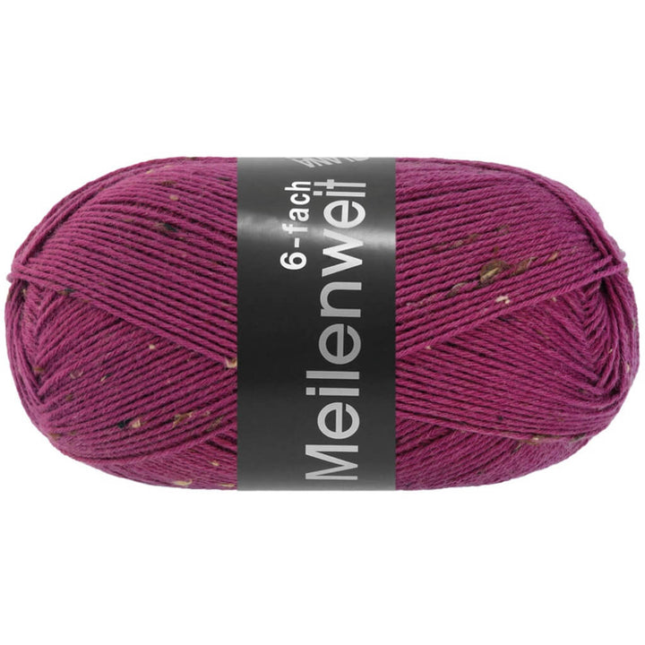 Lana Grossa 9252 - Dunkelfuchsia Lana Grossa Meilenweit 6-F 150 Tweed bei bei bei bei bei bei bei bei bei bei Lieblingsgarn