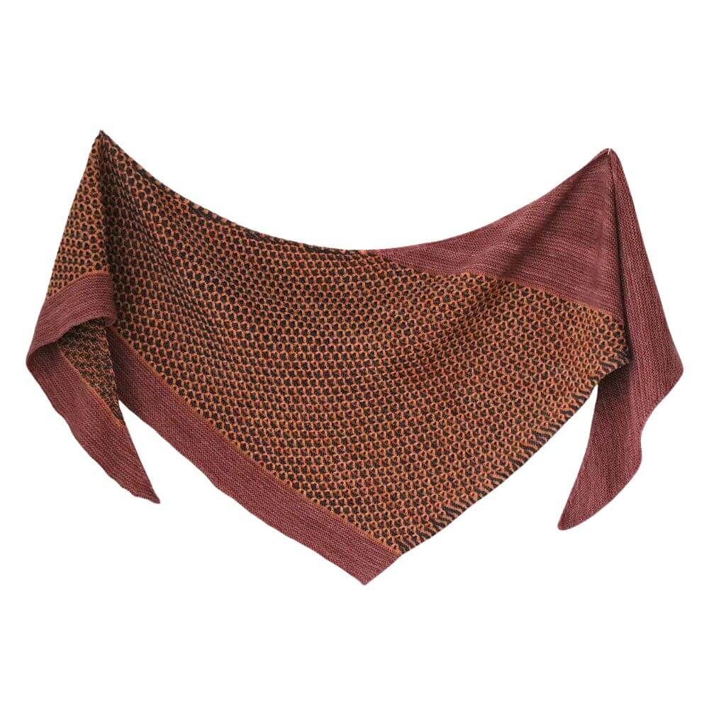 Melanie Berg Pattern Tuch Accidentally in Love Strickanleitung mit Rowmap - Melanie Berg (PDF) bei bei bei bei Lieblingsgarn