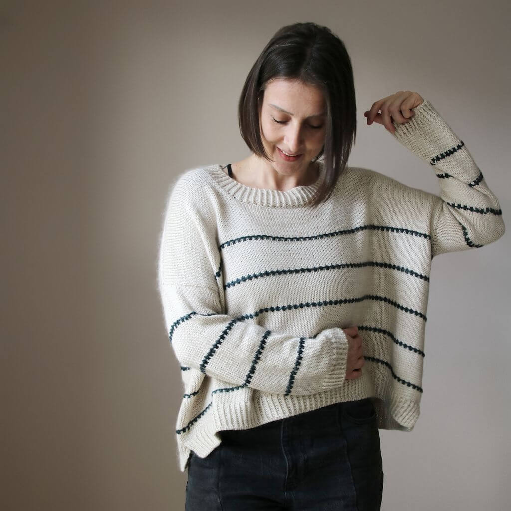 Melanie Berg - Mairlynd Pattern Pullover Near &amp; Dear Strickanleitung - Mairlynd (PDF) bei bei bei bei bei bei Lieblingsgarn