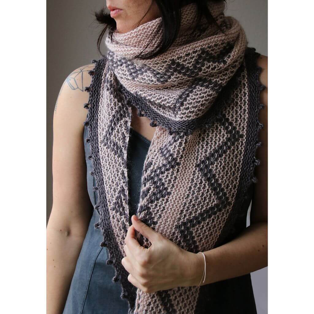 Melanie Berg - Mairlynd Pattern Tuch Zagtastic Strickanleitung - Mairlynd (PDF) bei bei bei bei bei bei bei bei Lieblingsgarn