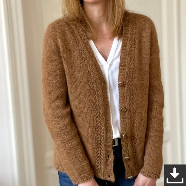 Strickauszeit Mella Cardigan Strickanleitung - Strickauszeit (PDF) bei bei bei bei bei bei bei bei bei bei Lieblingsgarn