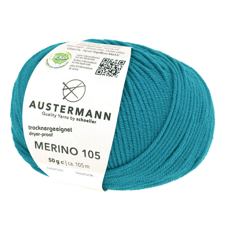 Austermann Merino 105 EXP 50g, Farbe 333 Petrol – Merino bei Lieblingsgarn