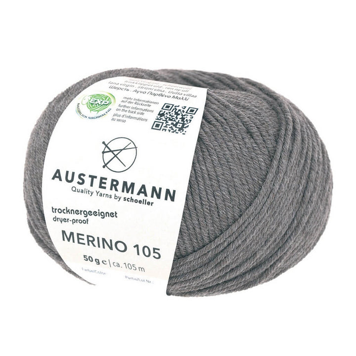 Austermann Merino 105 EXP 50g, Farbe 338 Braunmeliert – Merino bei Lieblingsgarn