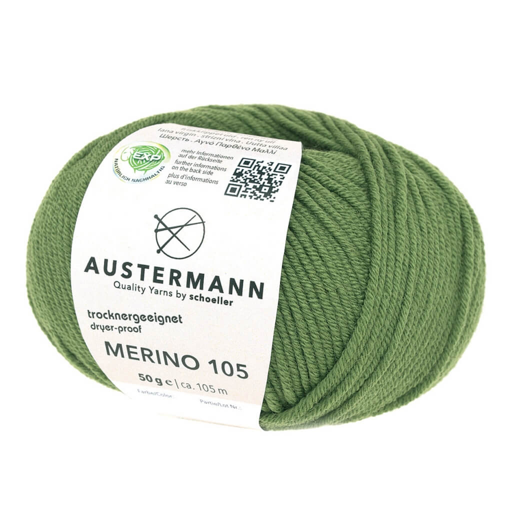 Austermann Merino 105 EXP 50g, Farbe 339 Absinth – Merino bei Lieblingsgarn