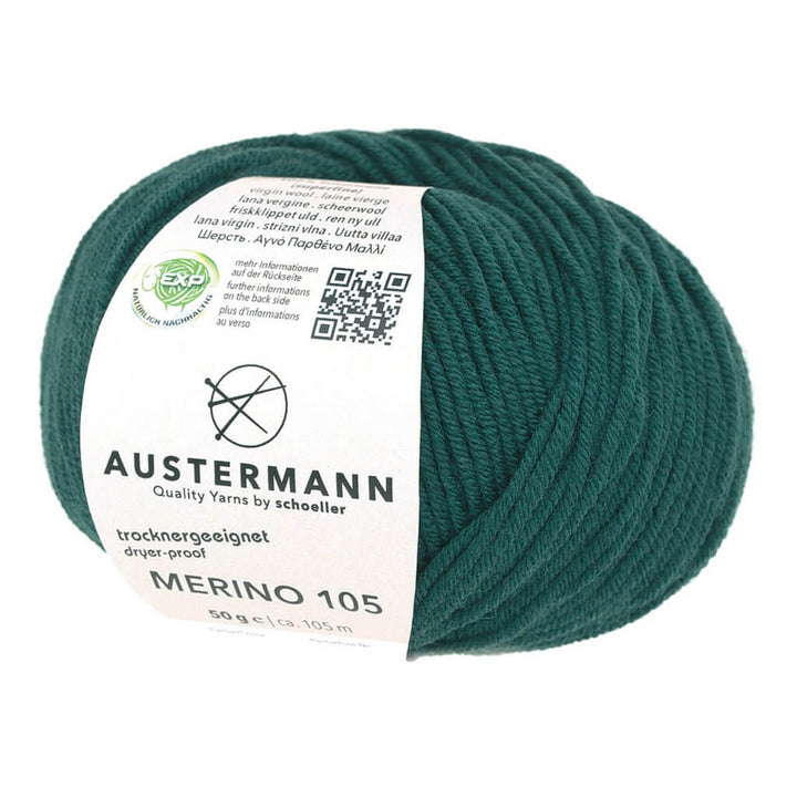 Austermann Merino 105 EXP 50g, Farbe 356 Lorbeer – Merino bei Lieblingsgarn