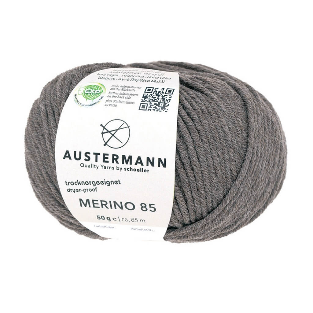 Austermann Merino 85 Exp 50g, Farbe 65 Braunmeliert – Merino und Schurwolle bei Lieblingsgarn