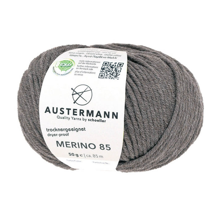 Austermann Merino 85 Exp 50g, Farbe 65 Braunmeliert – Merino und Schurwolle bei Lieblingsgarn