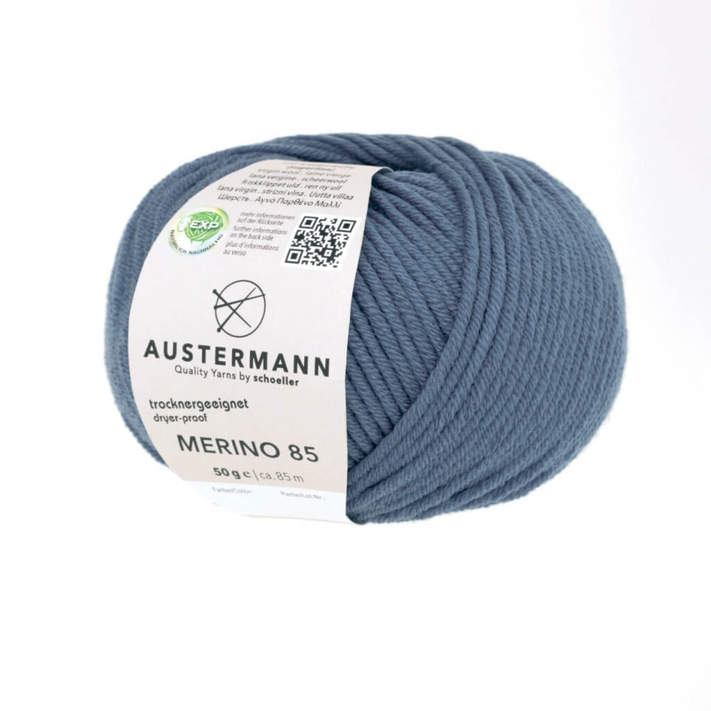 Austermann Merino 85 Exp 50g, Farbe 68 Jeans – Merino und Schurwolle bei Lieblingsgarn
