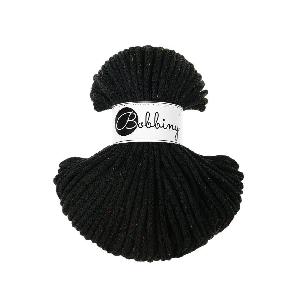 Bobbiny Premium Kordel 5 mm x 50 m, Farbe Midnight Dust – Baumwolle bei Lieblingsgarn