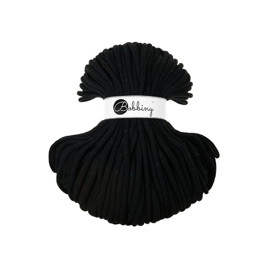 Bobbiny 9mm Jumbo Kordel, Farbe Midnight Dust – Baumwolle bei Lieblingsgarn