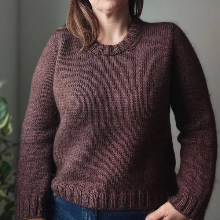 Miene Knits Pattern Suna Sweater Rundhals Strickanleitung - Miene Knits (PDF) bei bei bei bei bei bei bei bei Lieblingsgarn