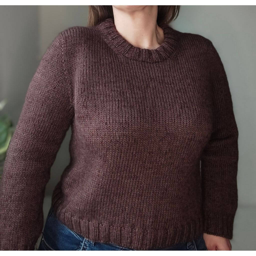 Miene Knits Pattern Suna Sweater Rundhals Strickanleitung - Miene Knits (PDF) bei bei bei bei bei bei bei bei Lieblingsgarn
