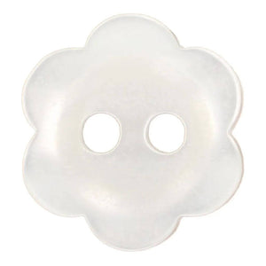 Milward Knopf 2-Loch Blume 13 mm