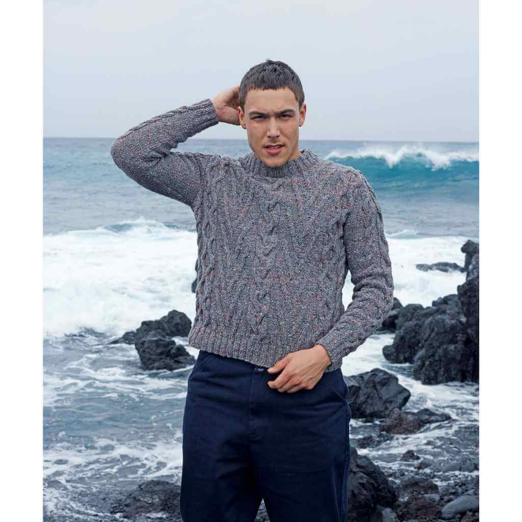 Unisex-Pullover Valentin Strickanleitung - Lang Yarns (Heft)