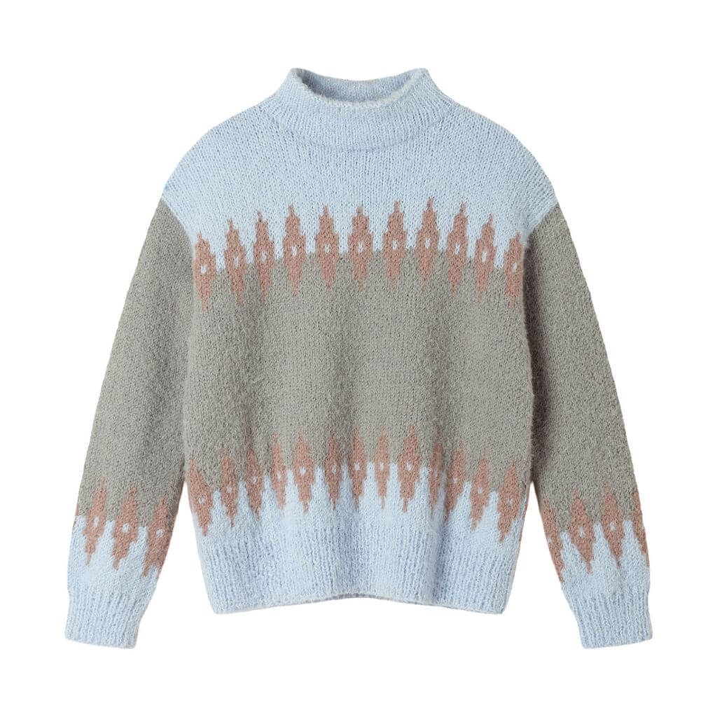Pullover mit Jacquardmuster Strickanleitung - Lana Grossa (Heft)