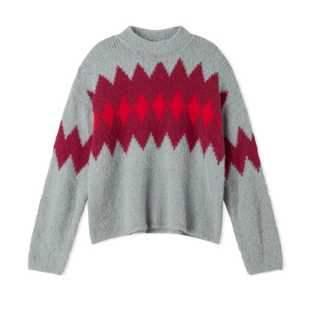Pullover mit Norwegermuster Strickanleitung - Lana Grossa (Heft)