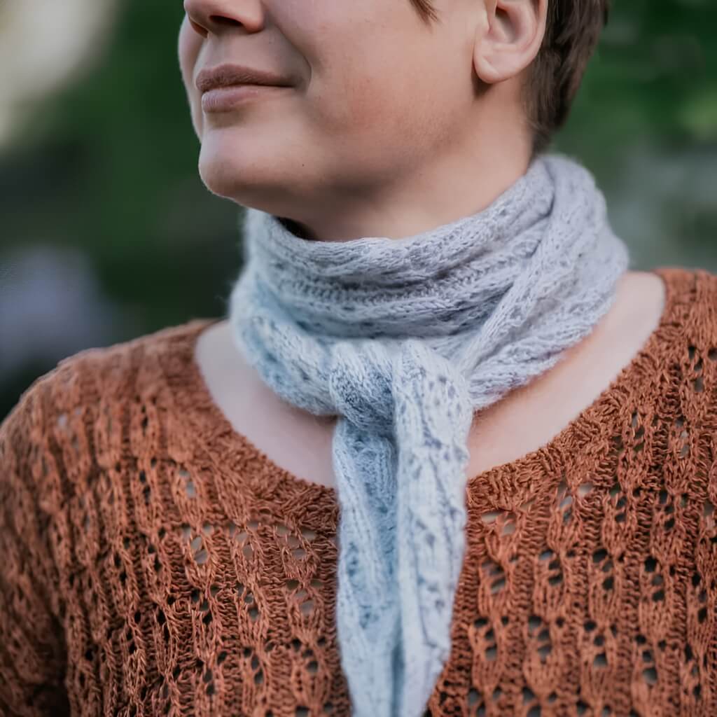 Appelbanne Design Pattern Schal Mukula Scarf Strickanleitung - Appelbanne Design (PDF) bei bei bei bei bei bei Lieblingsgarn