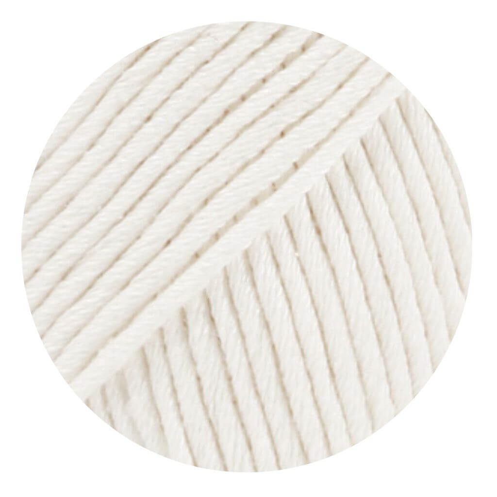 Drops Design Drops Muskat, Farbe 08 off white – Baumwolle bei Lieblingsgarn