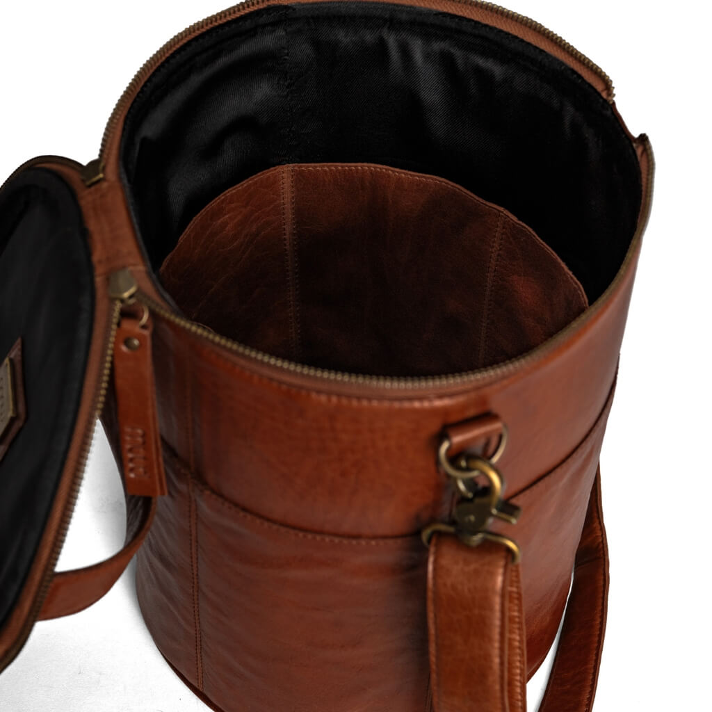 muud Saturn XL - Projekttasche aus Leder bei bei bei bei bei bei bei bei bei bei bei bei bei Lieblingsgarn