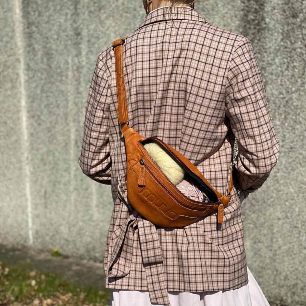 muud Vegas - Leder Gürteltasche bei bei bei bei bei bei bei bei bei bei Lieblingsgarn