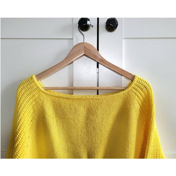 Nadelmelodie Pattern Sunny Spring Sweater Strickanleitung - Nadelmelodie (PDF) bei bei bei bei bei bei bei bei Lieblingsgarn