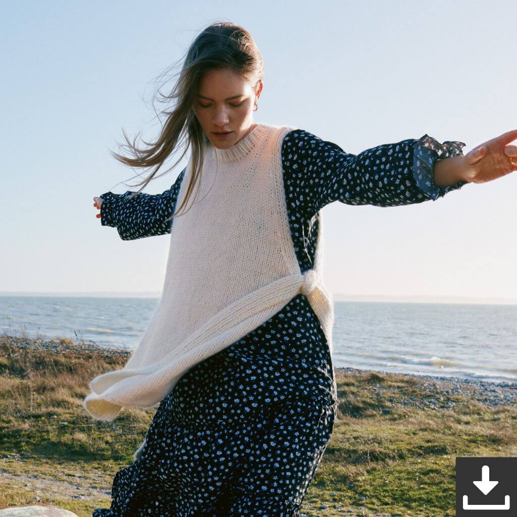 Lana Grossa Pattern Langer Slipover Strickanleitung - Lana Grossa (PDF) bei bei bei bei bei bei bei bei bei bei Lieblingsgarn
