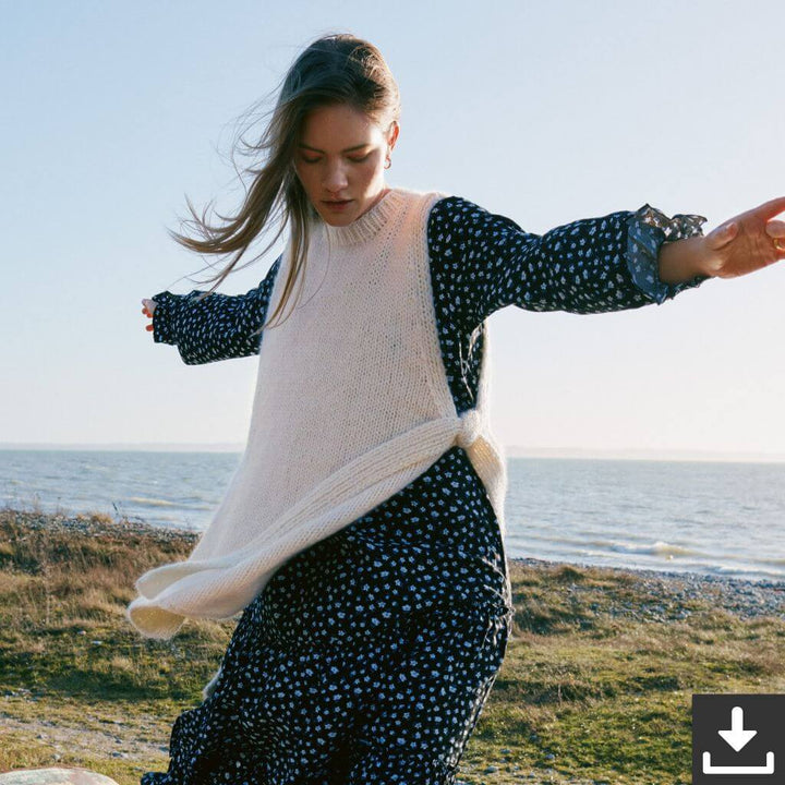 Lana Grossa Pattern Langer Slipover Strickanleitung - Lana Grossa (PDF) bei bei bei bei bei bei bei bei bei bei Lieblingsgarn