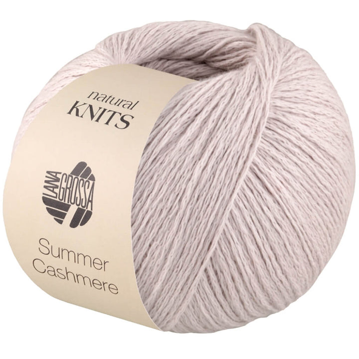 Lana Grossa Summer Cashmere, Farbe 9 Leinenbeige – Baumwolle und Kaschmir bei Lieblingsgarn