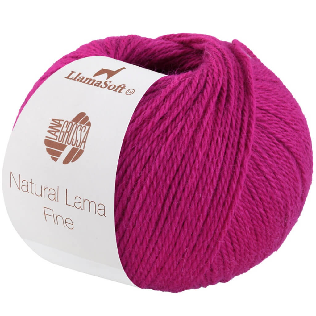 Lana Grossa Natural Lama Fine, Farbe 103 Pink – Lama bei Lieblingsgarn