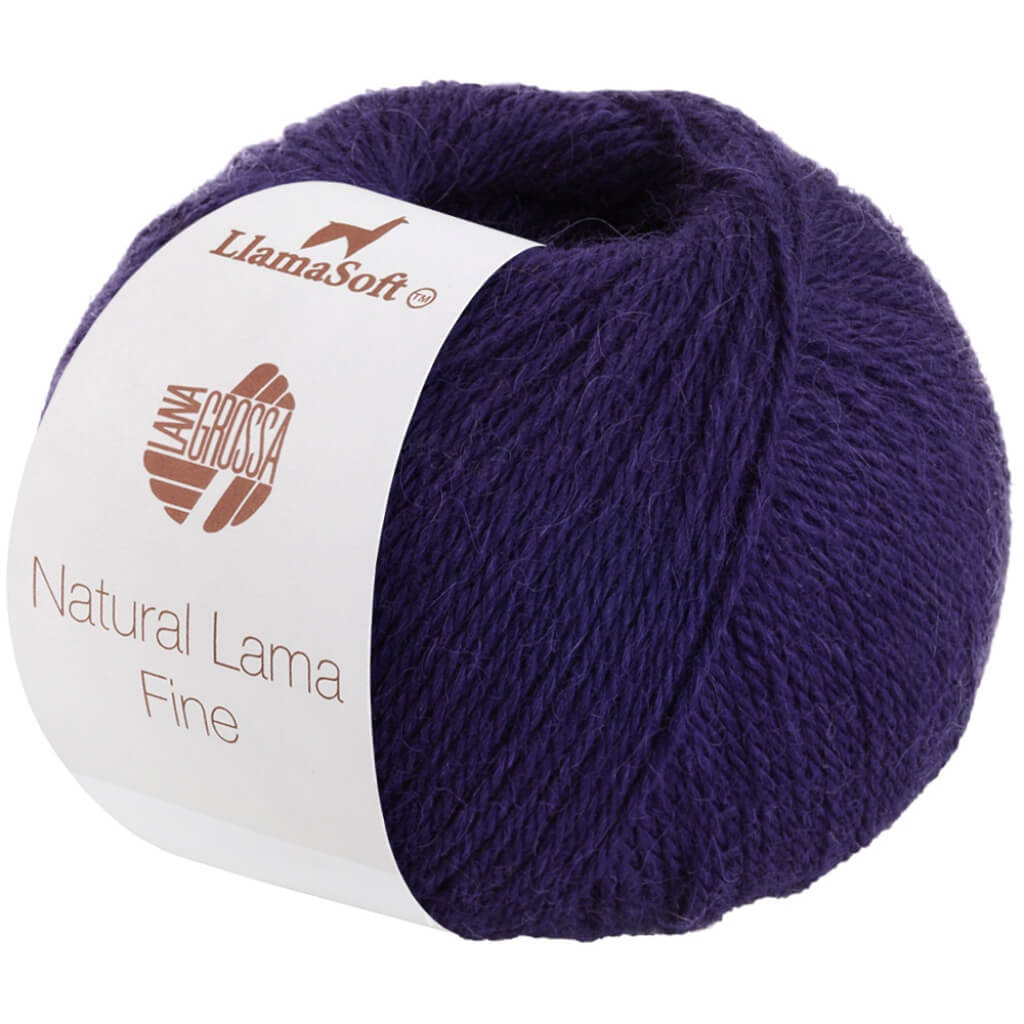 Lana Grossa Natural Lama Fine, Farbe 106 Marine – Lama bei Lieblingsgarn