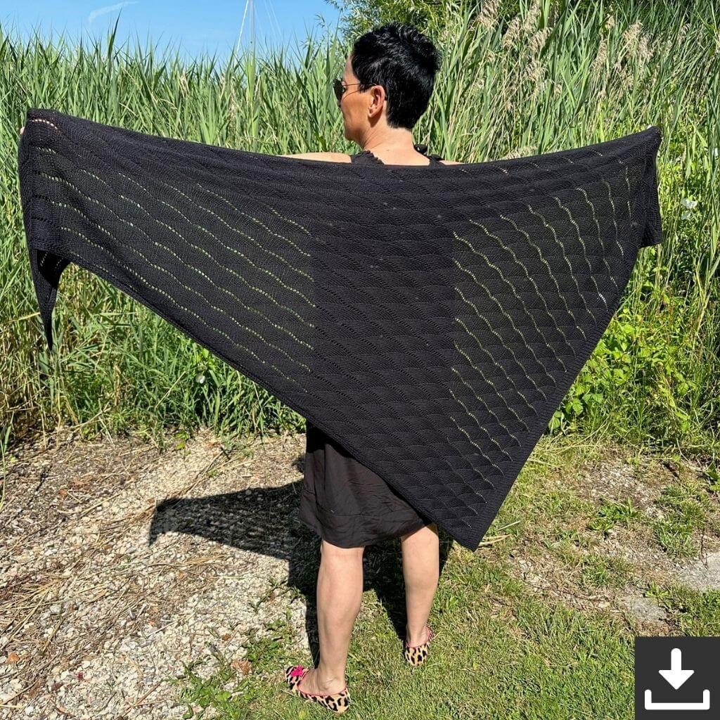 Kerstin Ritter Dreieckstuch Nazare Shawl Strickanleitung - Kerstin Ritter (PDF) bei bei bei bei bei bei bei bei Lieblingsgarn