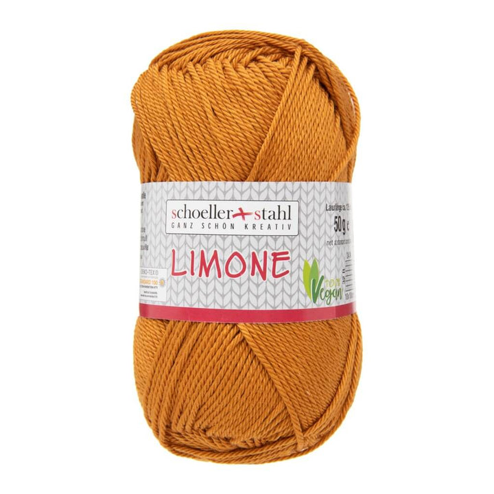 Schoeller + Stahl Limone 50g - Baumwollgarn, Farbe 178 Zimt – Baumwolle bei Lieblingsgarn