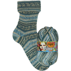 Opal 4-fädig Funky