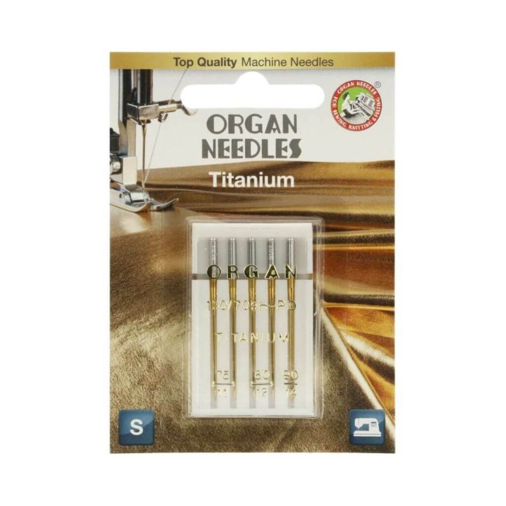 Organ Needles Organ Nähmaschinennadeln Titan 75-90, 5 Nadeln bei bei bei bei bei bei bei bei bei bei Lieblingsgarn