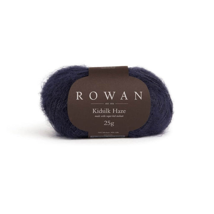 Rowan Kidsilk Haze, Farbe 708 Navy – Mohair und Seide bei Lieblingsgarn