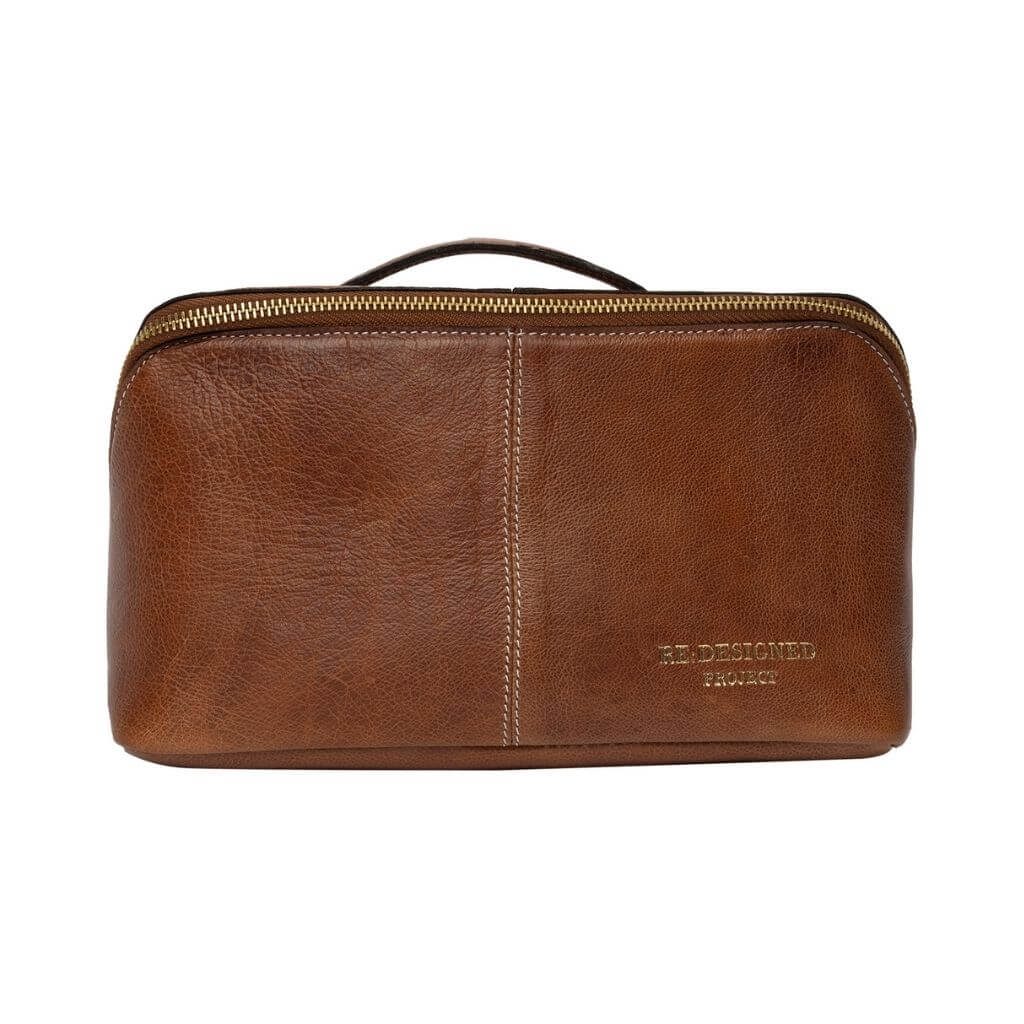 Re:Designed Project 9, Farbe Walnut/Gold – Leder bei Lieblingsgarn
