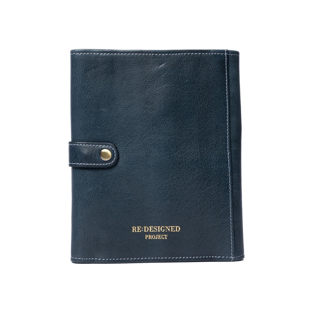 Re:Designed XL Nadeletui Project 14, Farbe Sapphire Blue – Leder bei Lieblingsgarn