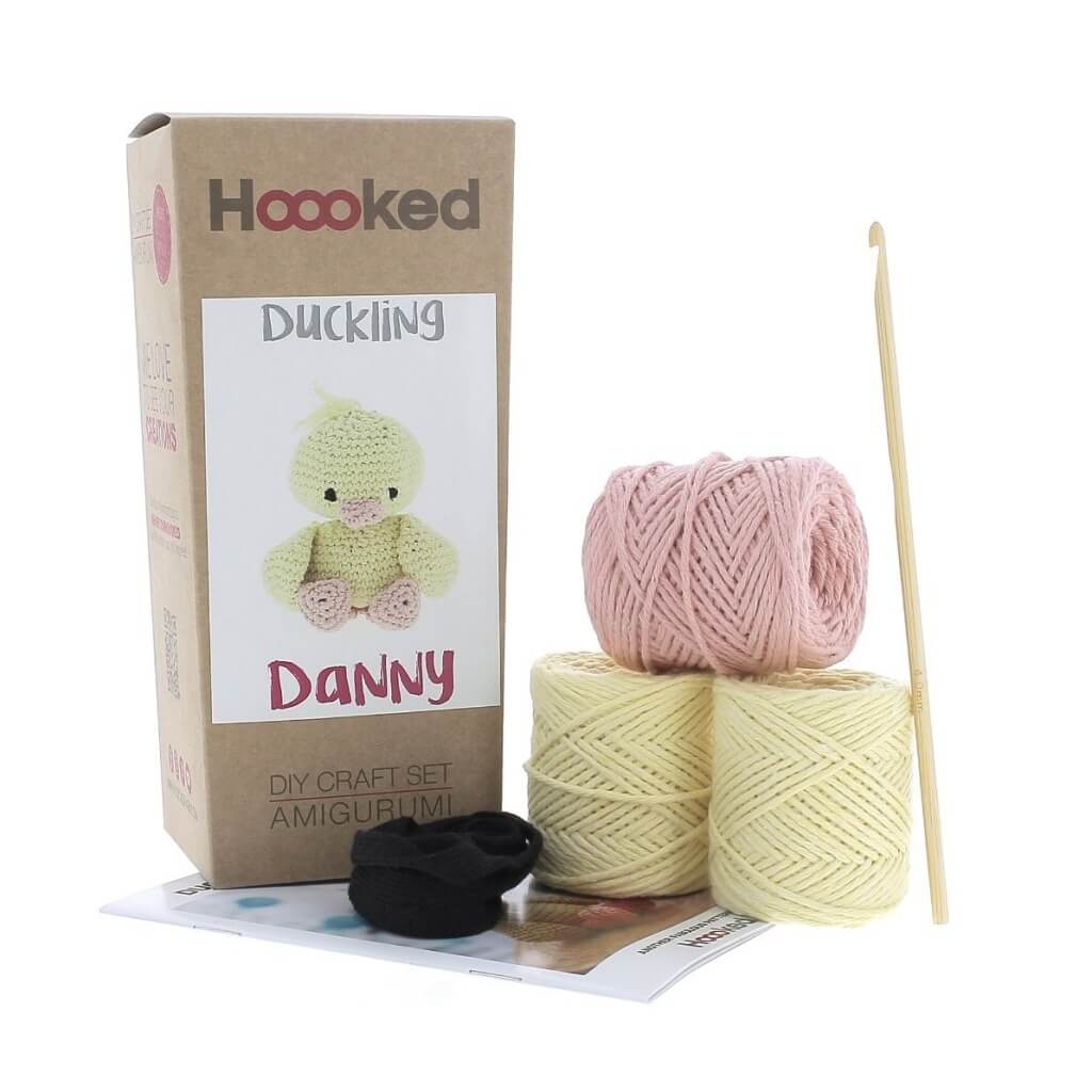 Hoooked Amigurumi Duckling Danny Häkelset - Hoooked bei bei bei bei bei bei bei bei bei bei Lieblingsgarn